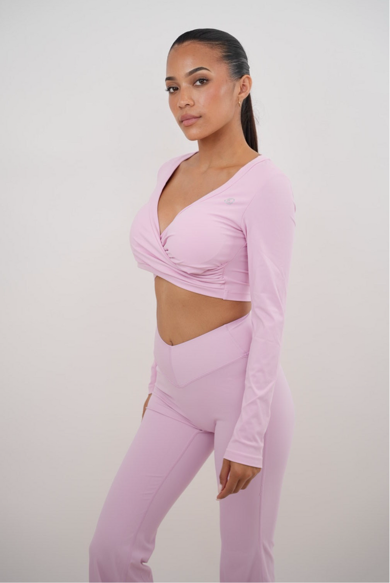 I Am Present Pink Elegant Top alt