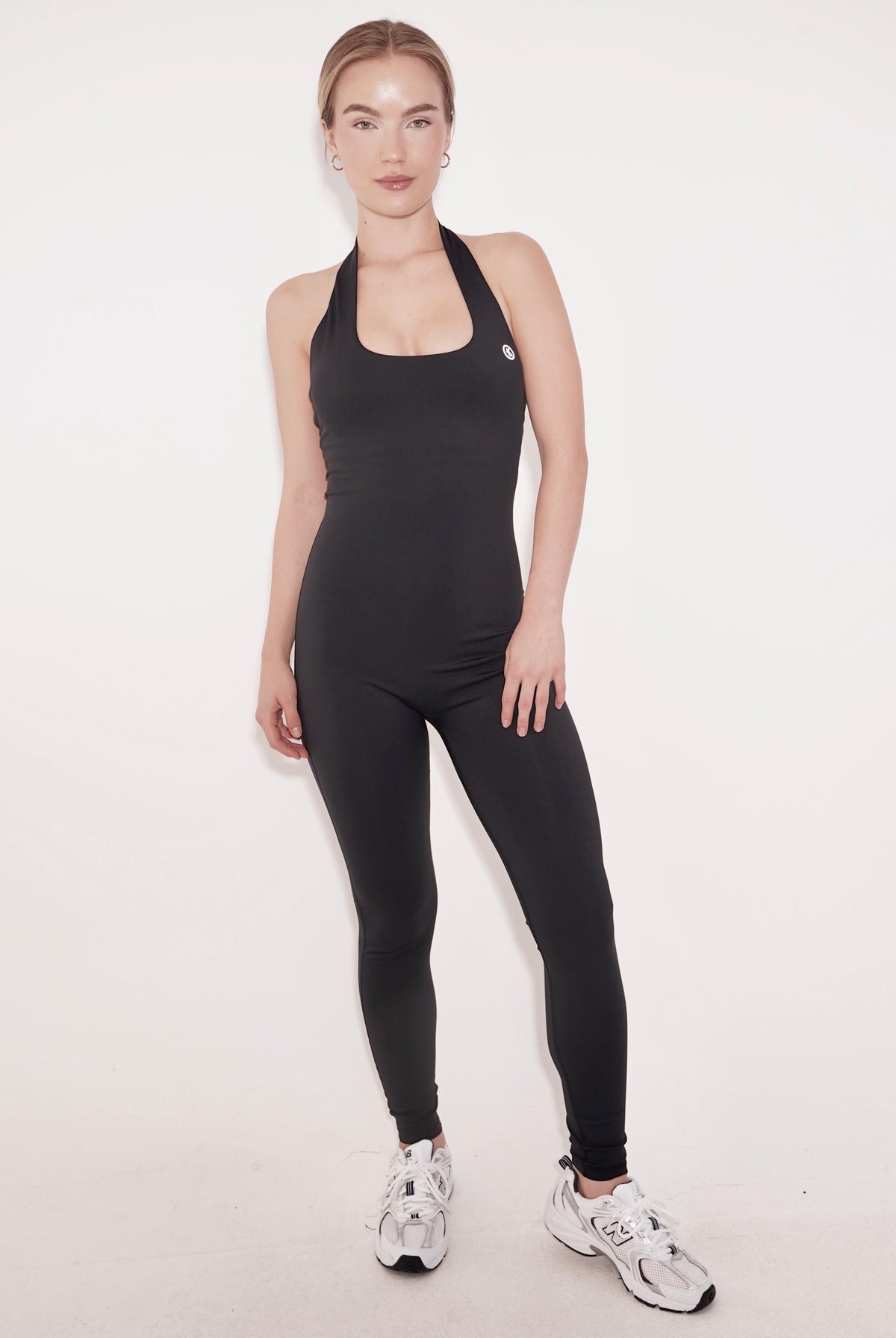 I Am Powerful Bodysuit in Black 1