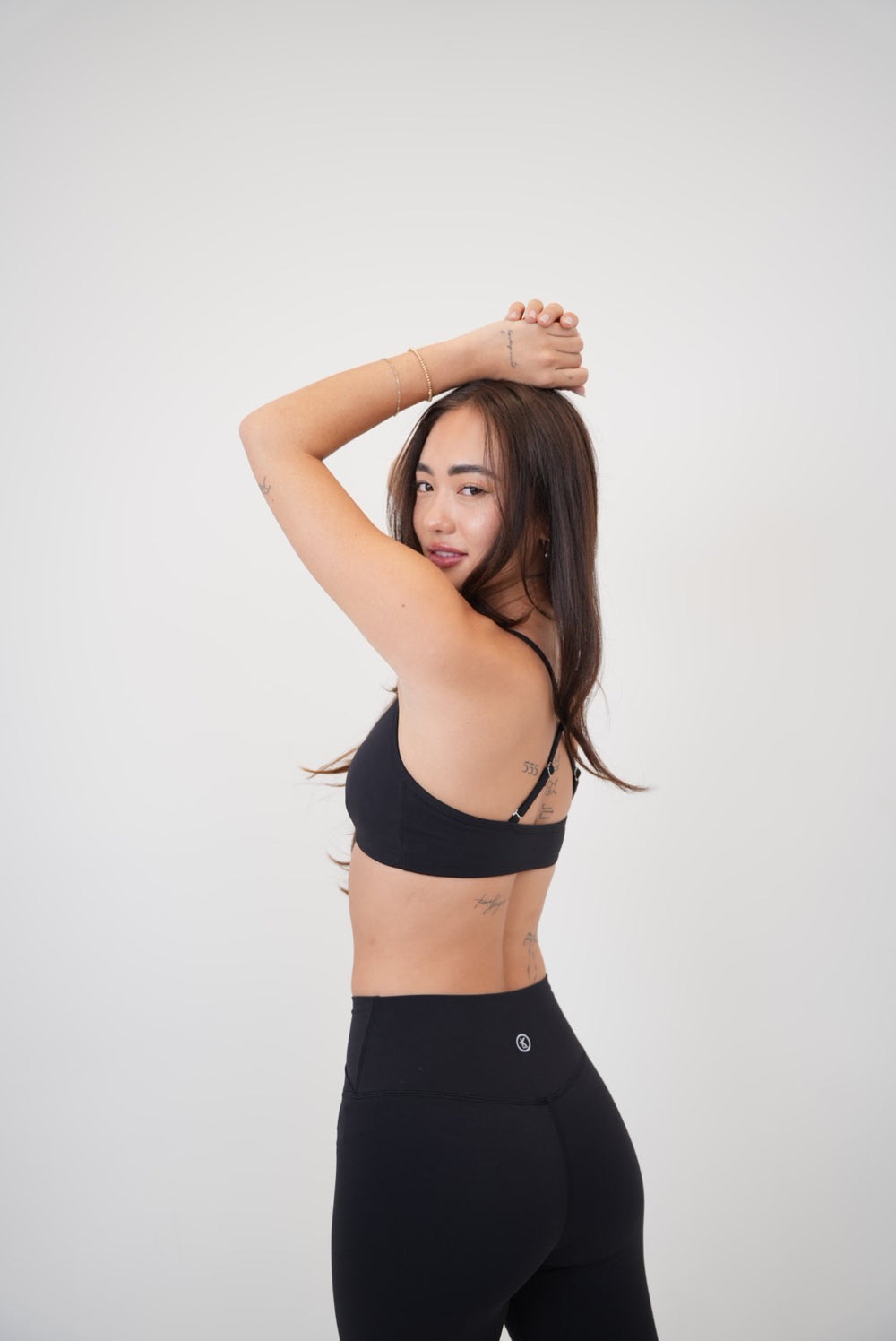 My Time Is Divine Black Cross-Back Butter Soft Bra 5