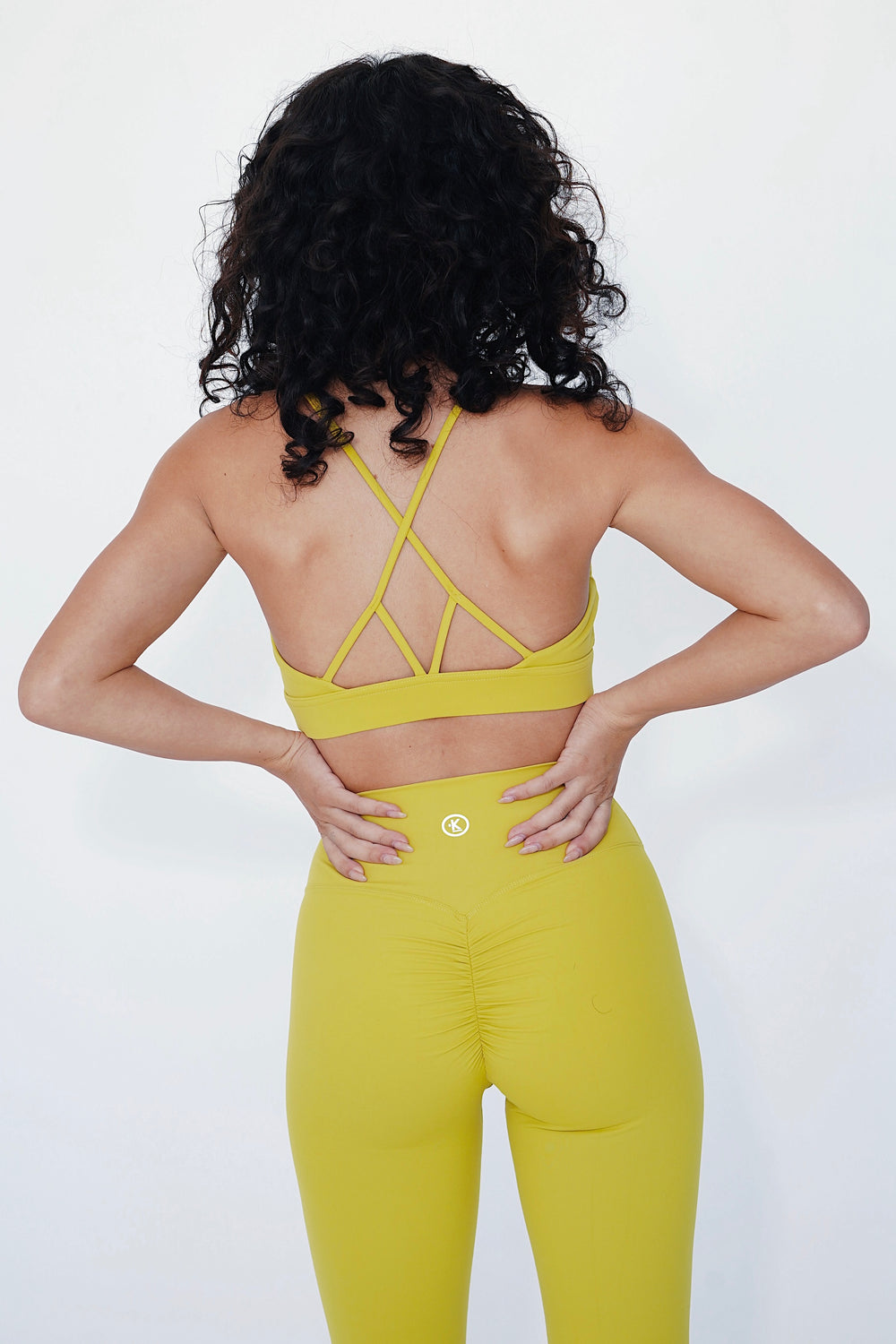 I Am Healthy Quick-Dry Butter Yellow Bra 3