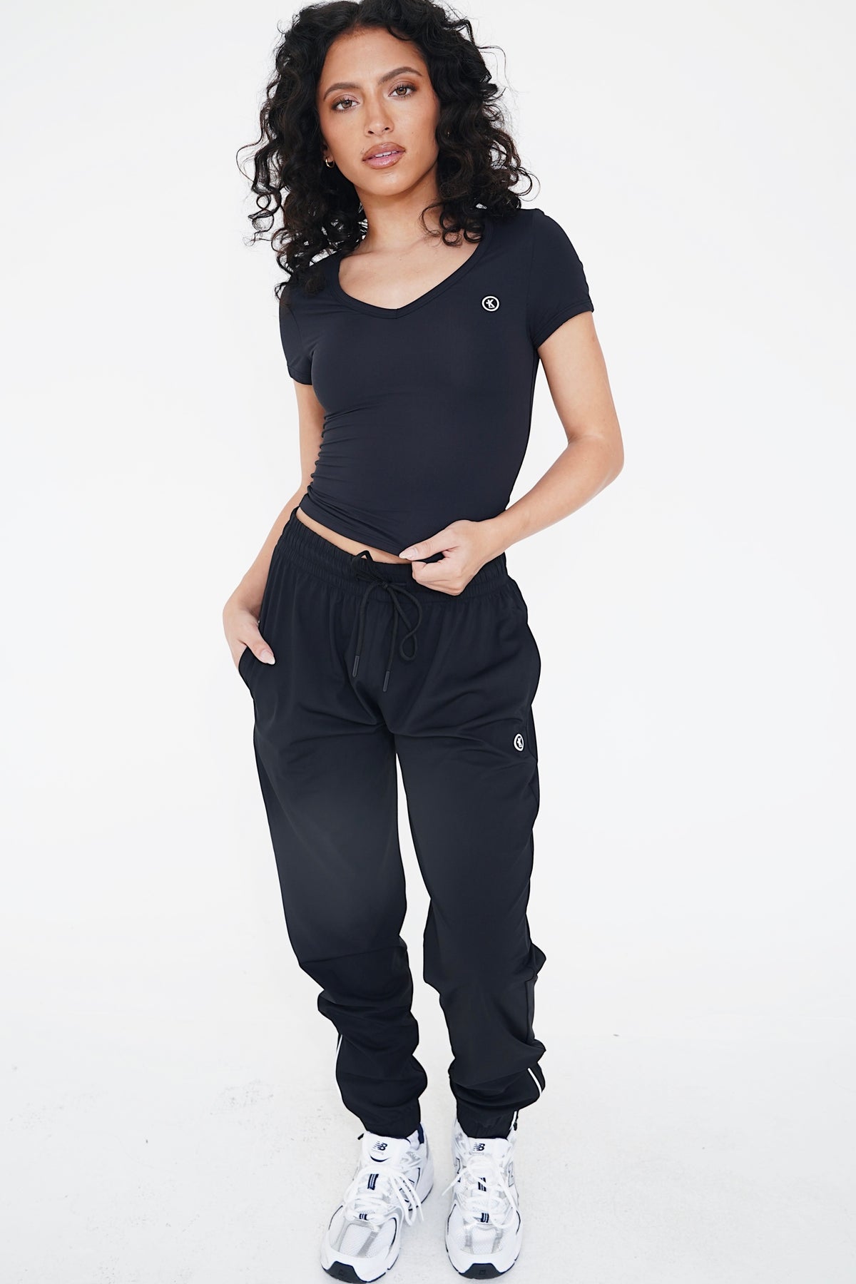 I See the Path Ahead Ice Silk Black Comfort Fitness Pant 6