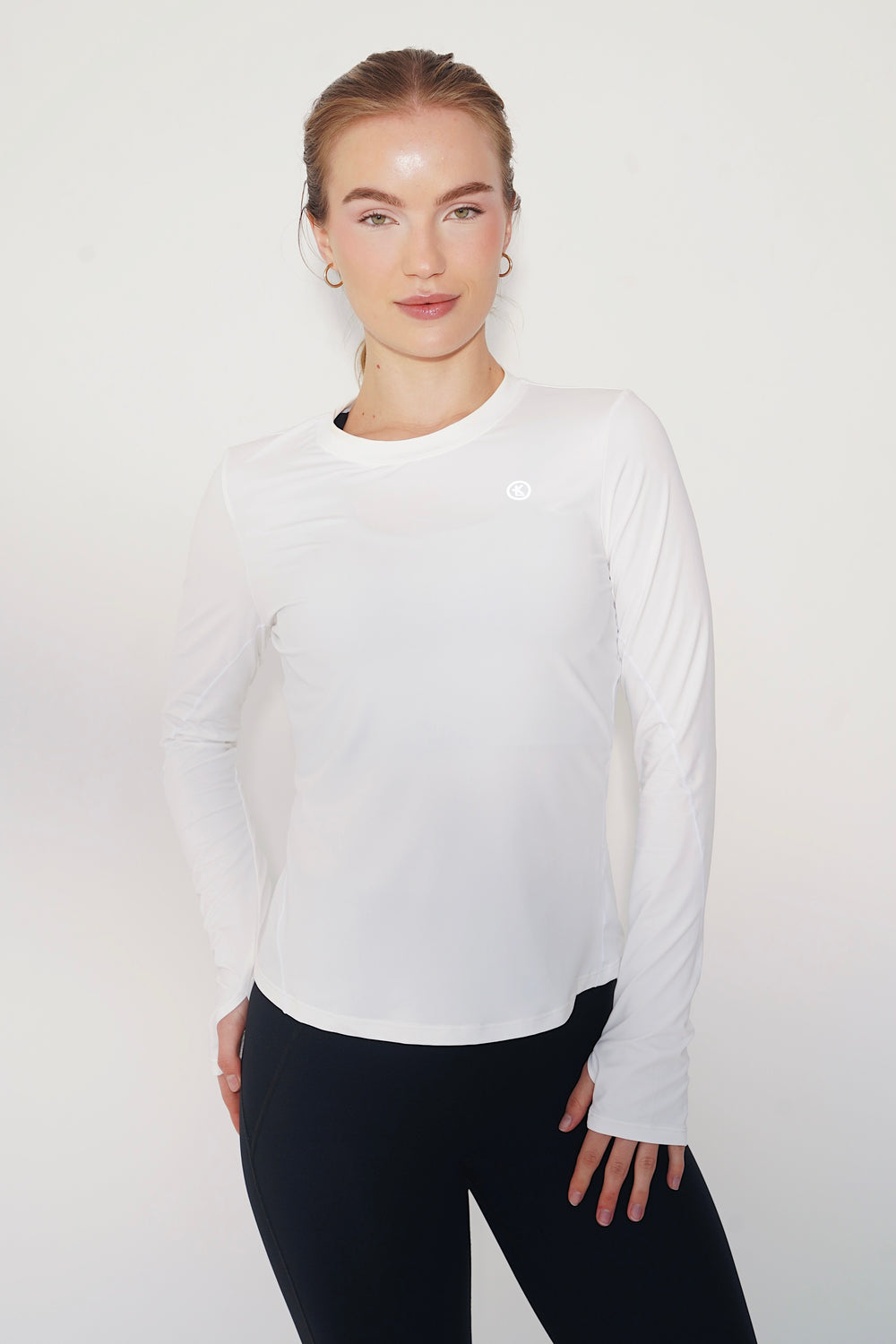 I Embrace Change Lightweight White Long Sleeve Shirt 4