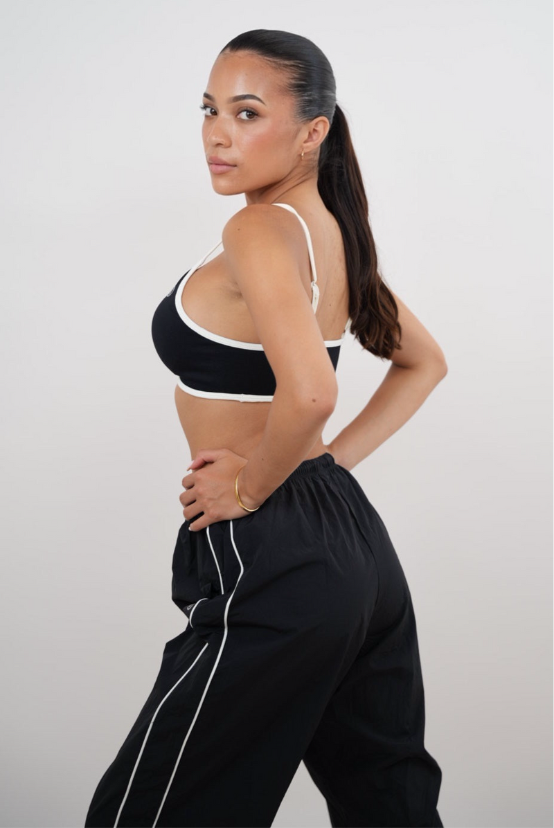 I Accept Change with Grace Black Versatile Relaxed Fit Pant alt