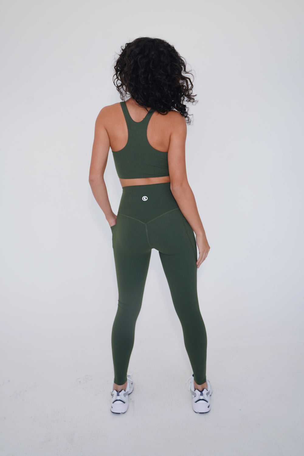 The More I Give, The More I Receive Natural Olive Legging 10