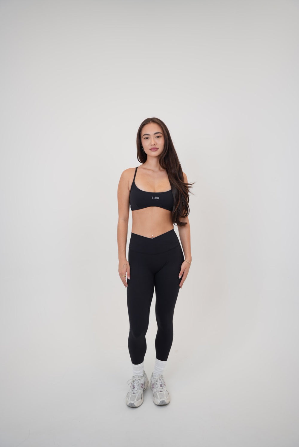 My Time Is Divine Black Cross-Back Butter Soft Bra 8