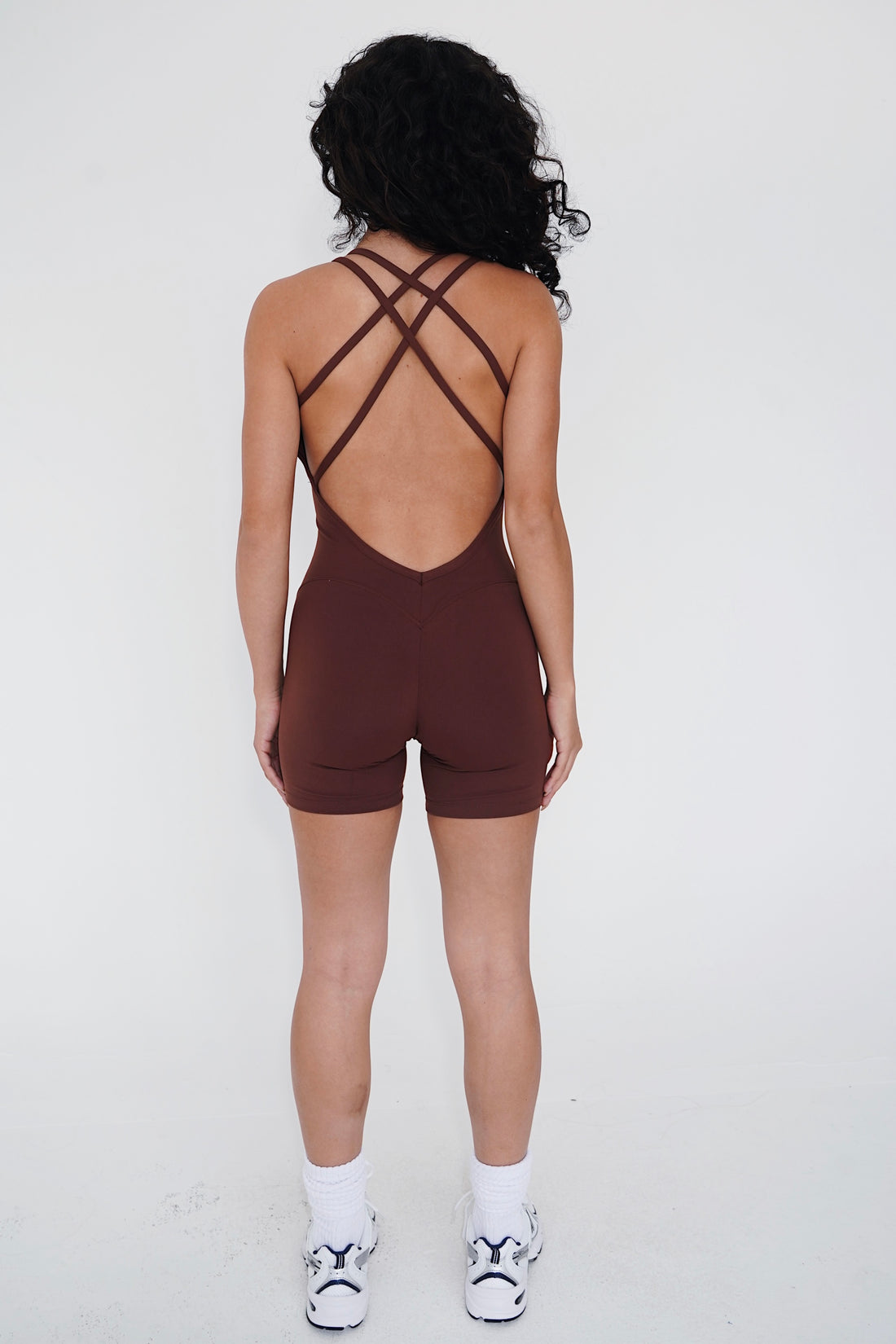 I Am Enough Chocolate Stretch Bodysuit