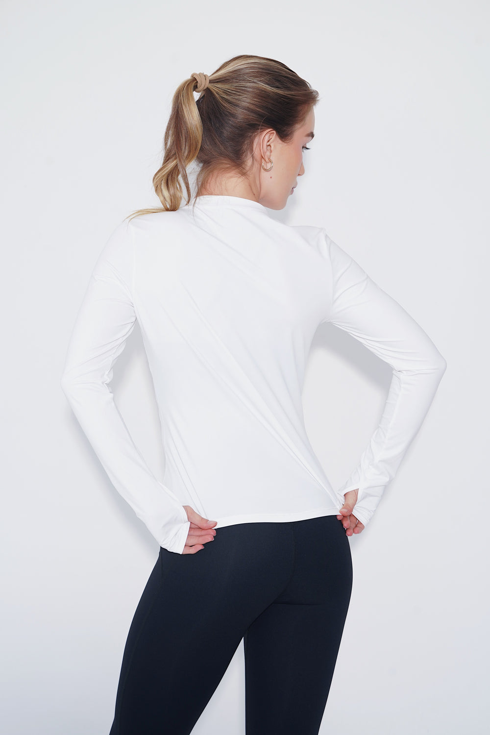 I Embrace Change Lightweight White Long Sleeve Shirt 2