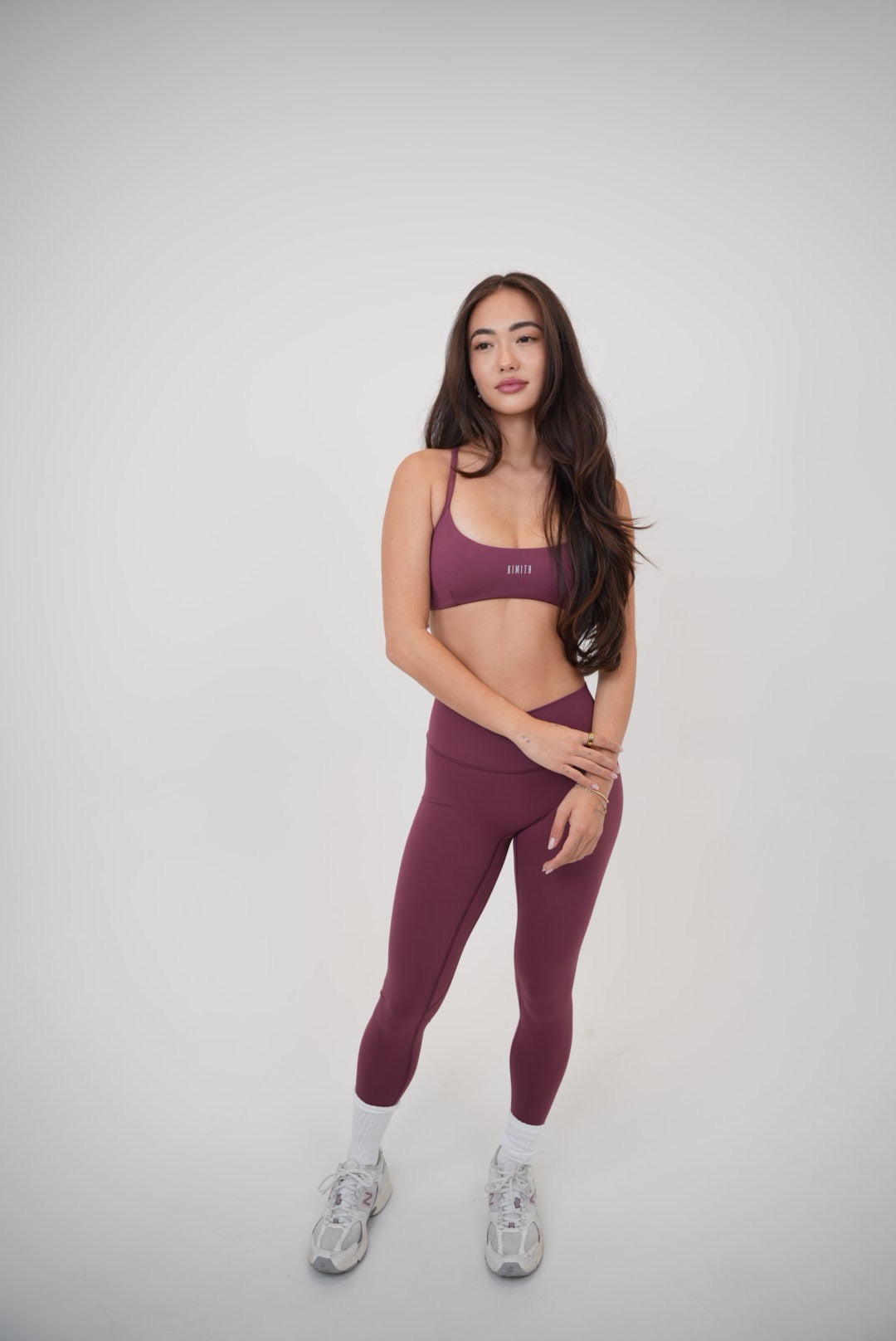 My Time Is Divine Plum Cross-Back Butter Soft Bra 5