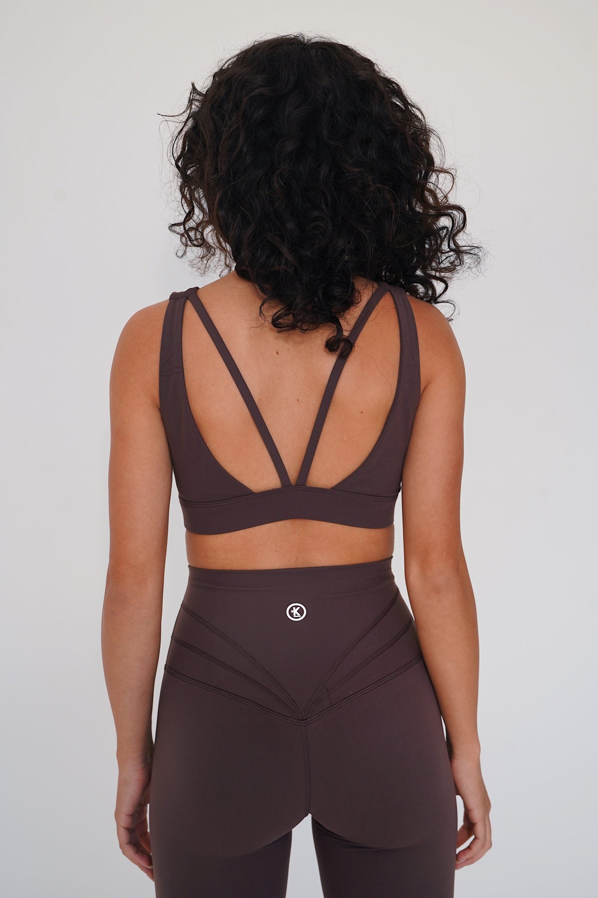 I am Beautifully Radiant Quick Dry Coffee Yoga Legging 7