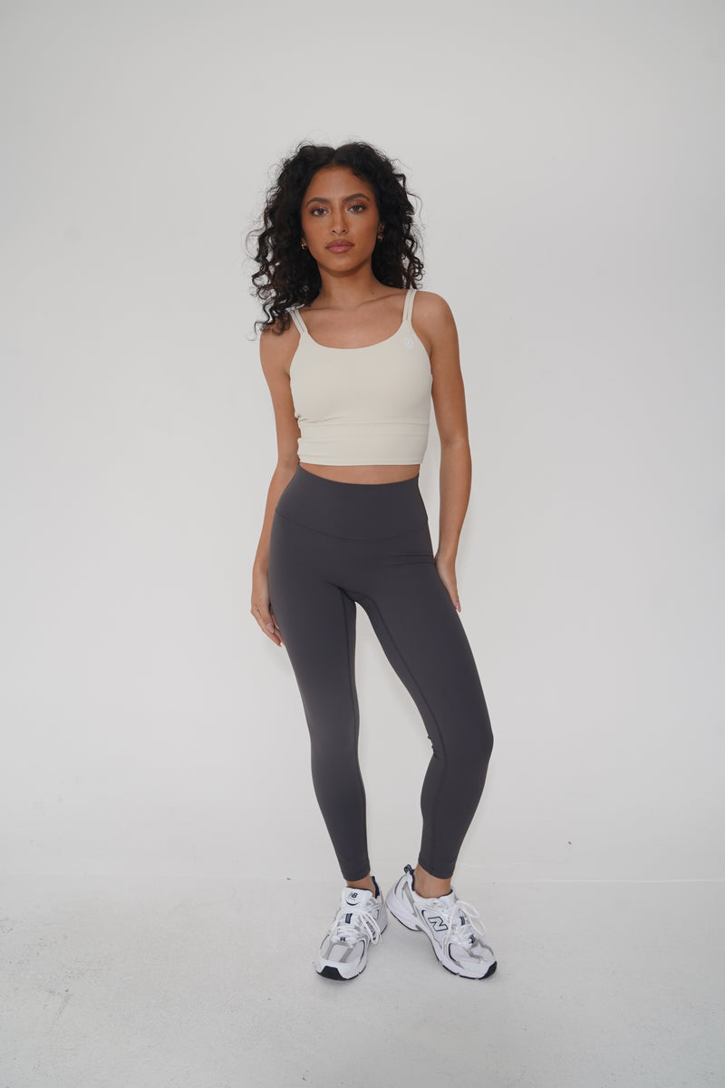 I Am Focused Sculpted Butter Legging in Graphite Gray alt