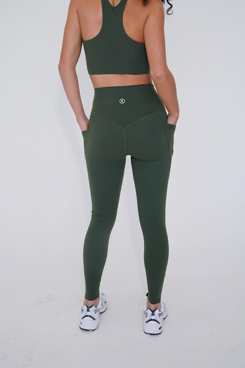 The More I Give, The More I Receive Natural Olive Legging 6