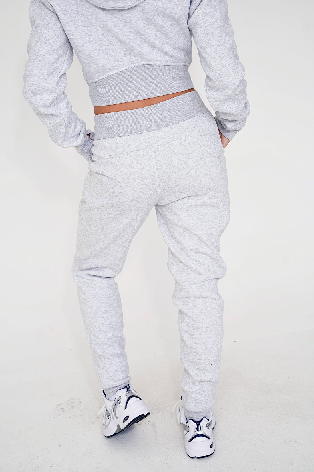 I Make Good Decisions Drawstring Warm Plush Gray Jogger Sweatpants