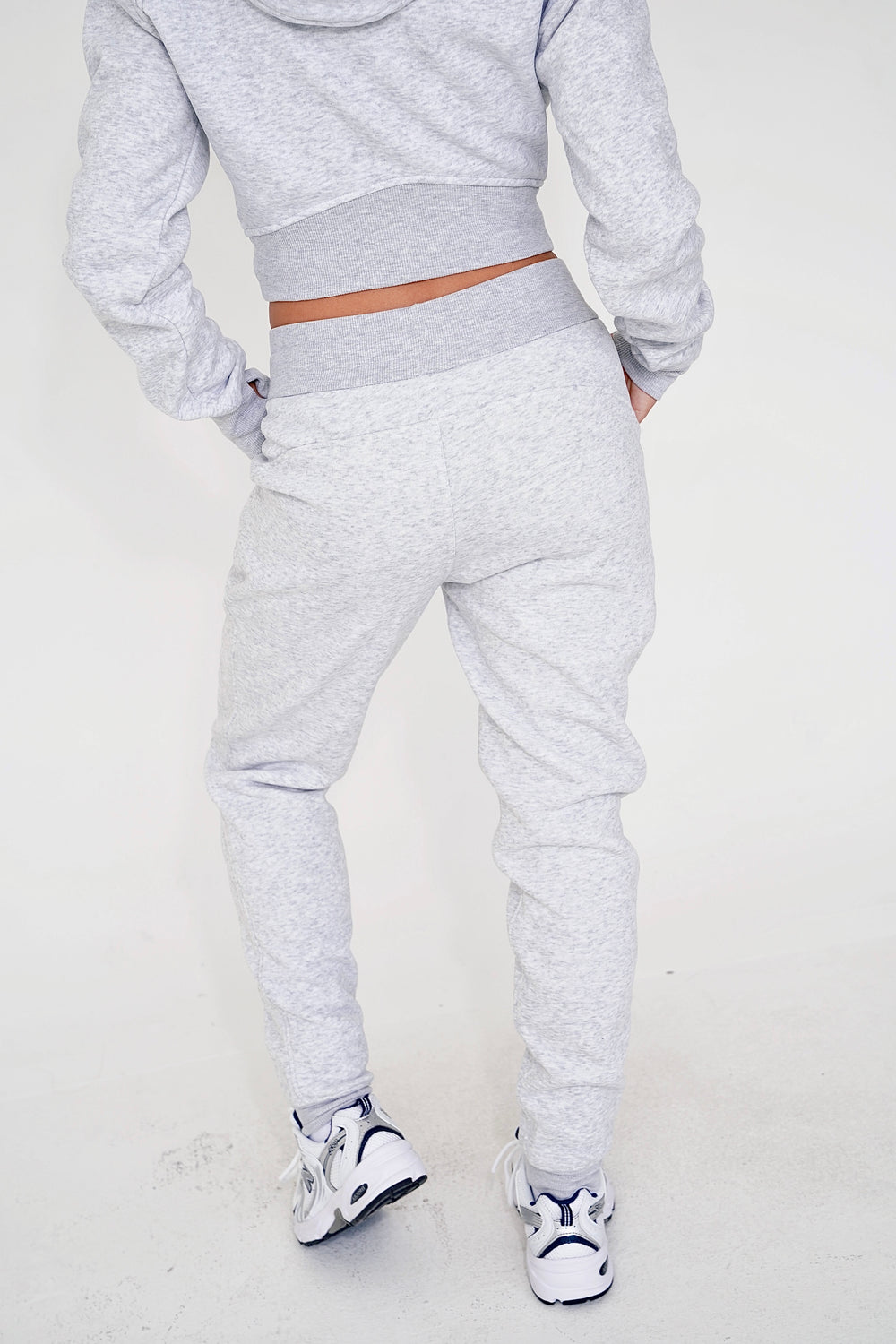 I Make Good Decisions Drawstring Warm Plush Gray Jogger Sweatpants 3