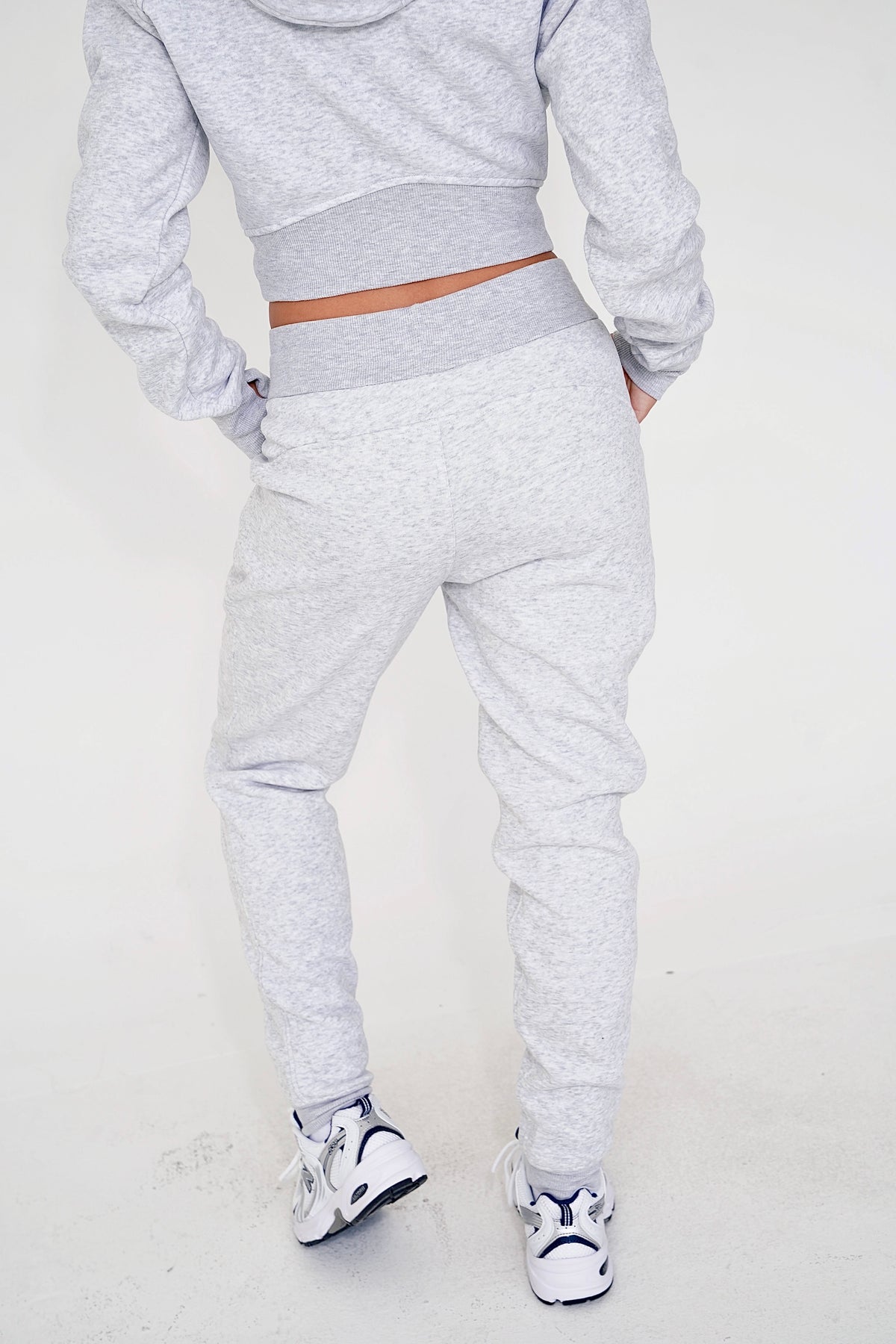 I Make Good Decisions Drawstring Warm Plush Gray Jogger Sweatpants 3