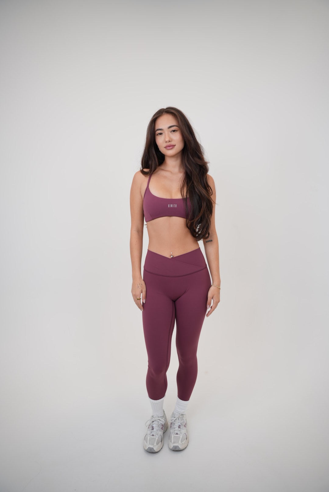 My Time Is Divine Plum Cross-Back Butter Soft Bra 7