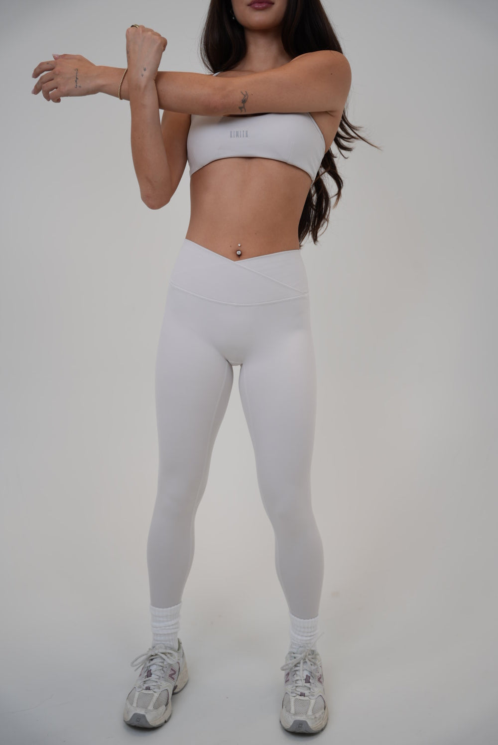 My Time Is Divine Lime White Sculpt V-Waist Legging 6