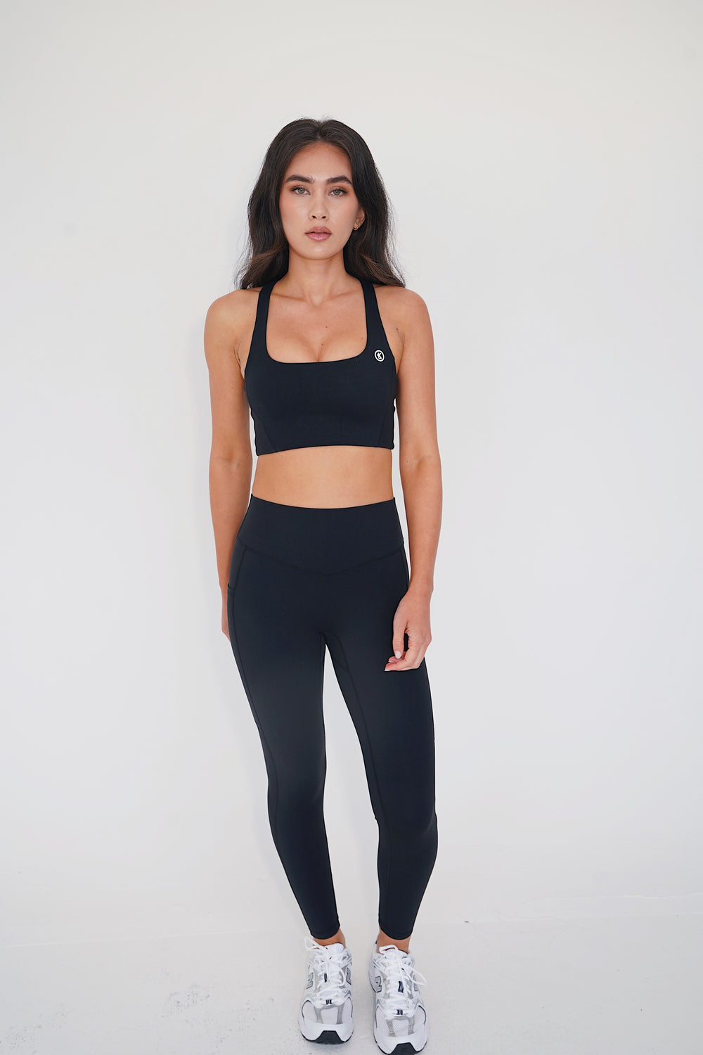 The More I Give, The More I Receive Supportive Black Comfort Stretch Sports Bra 5