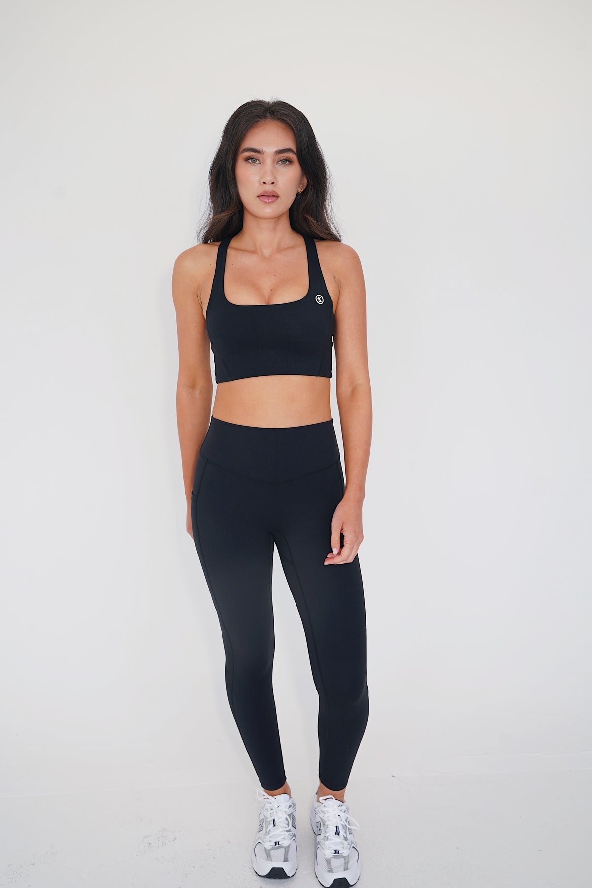 The More I Give, The More I Receive Supportive Black Comfort Stretch Sports Bra 5