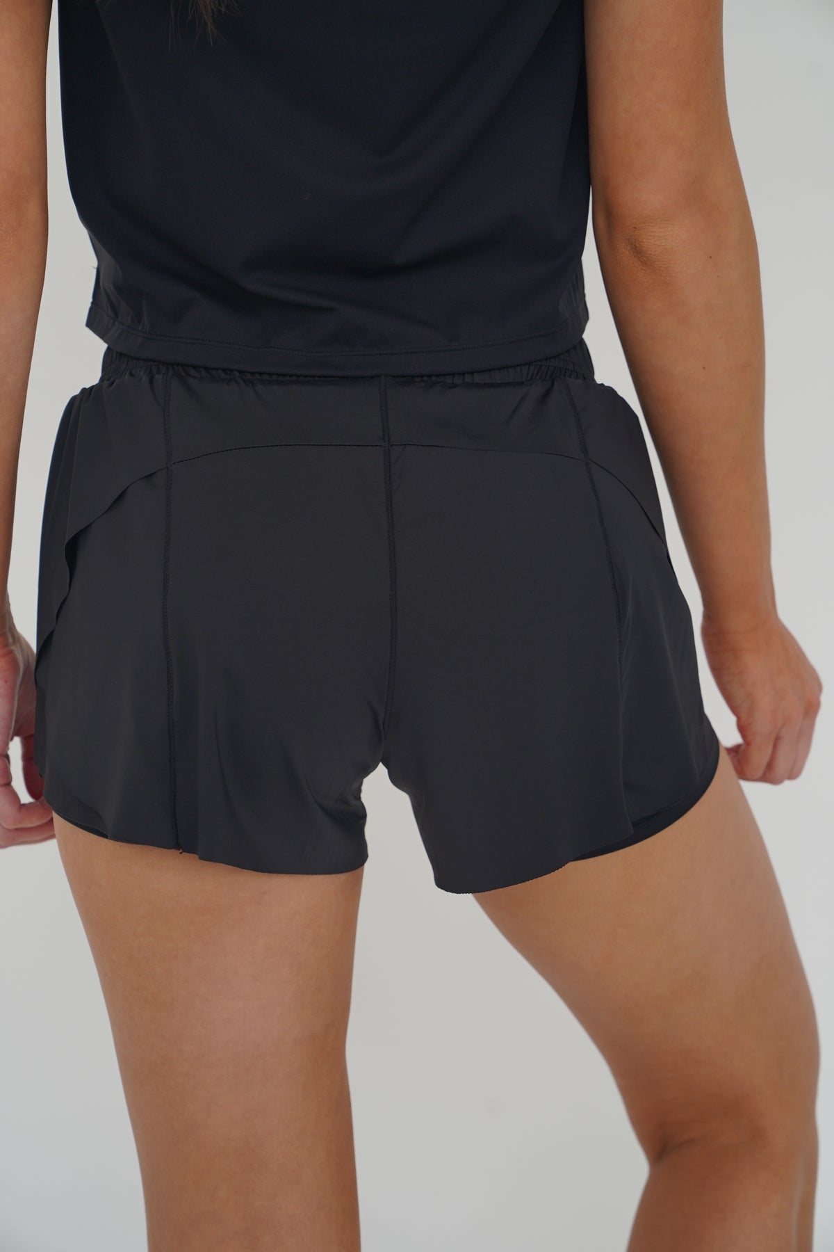 I Have Hope Mesh Trim  Running Short in Black 4