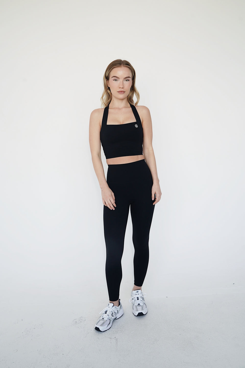 I Am Wonderful Halter Neck Black Bra 4