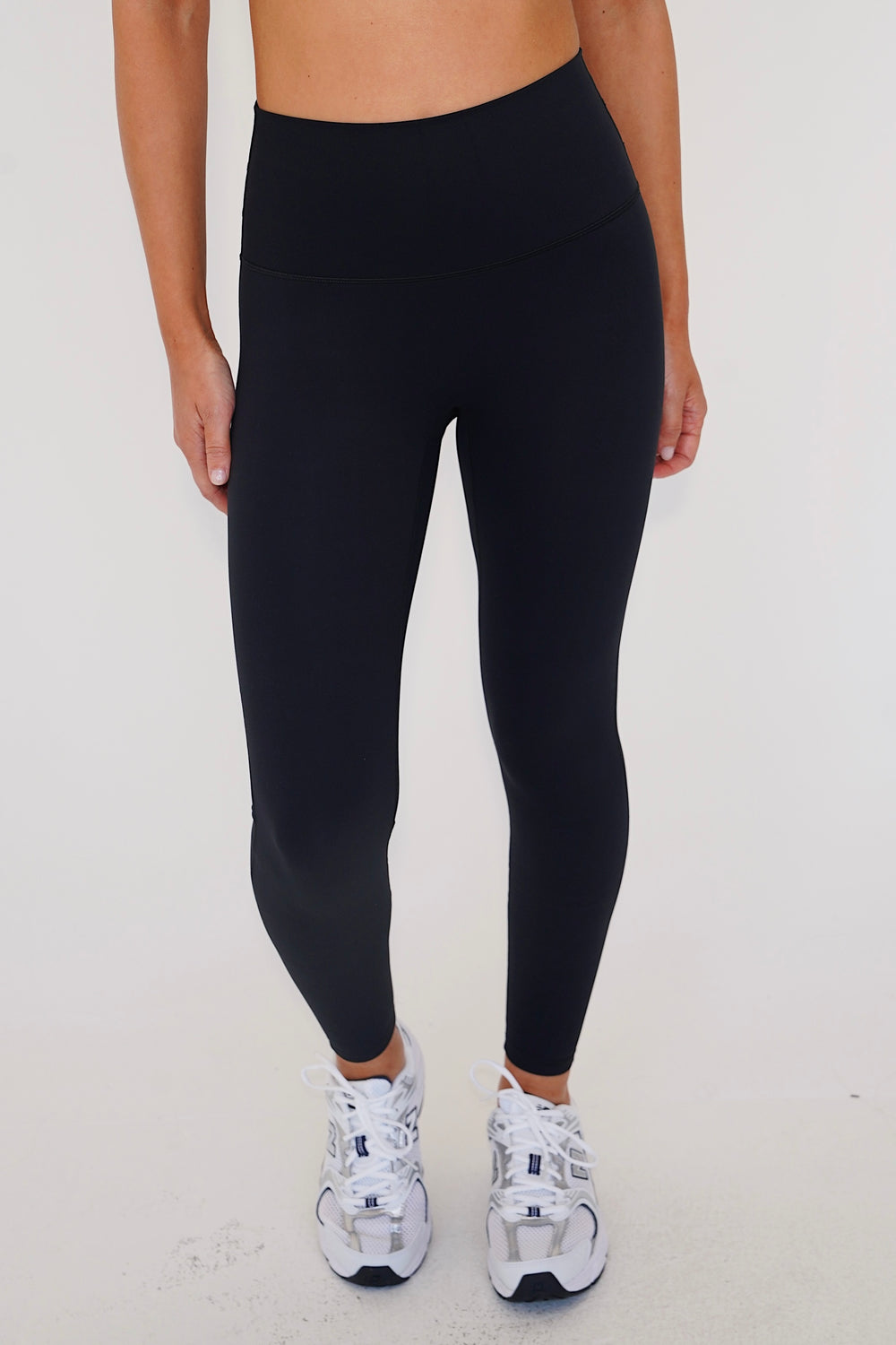 I am Beautifully Radiant Quick Dry Black Yoga Legging 4