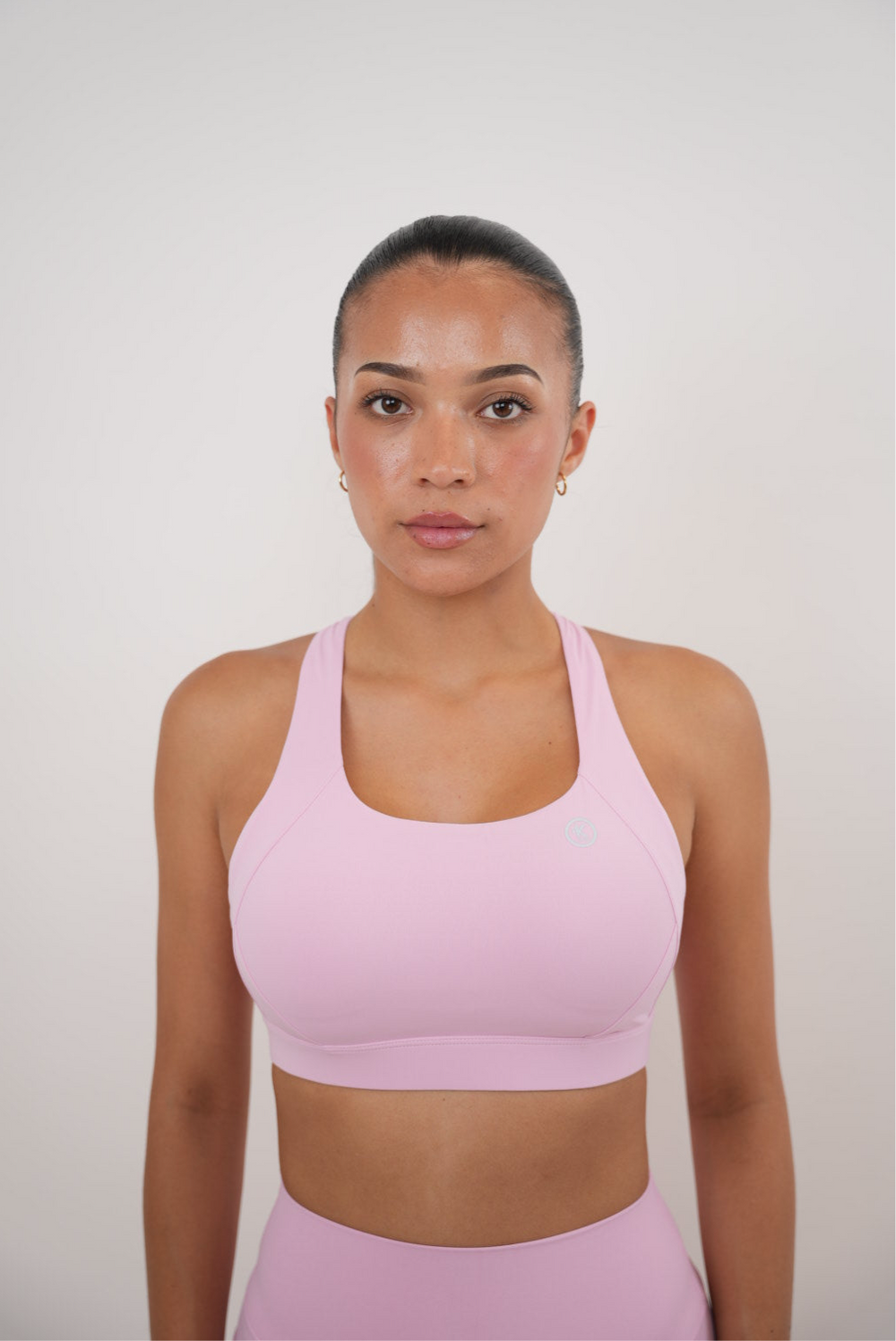 I Am Glowing Pink Blossom Quick Dry Butter Bra 4