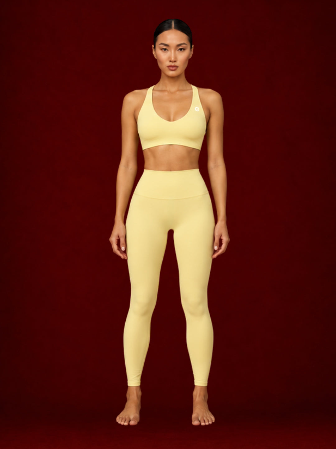 * SORORITY ADD ON * (CHI OMEGA) I am Charged and Chosen Bra in Limoncello 1