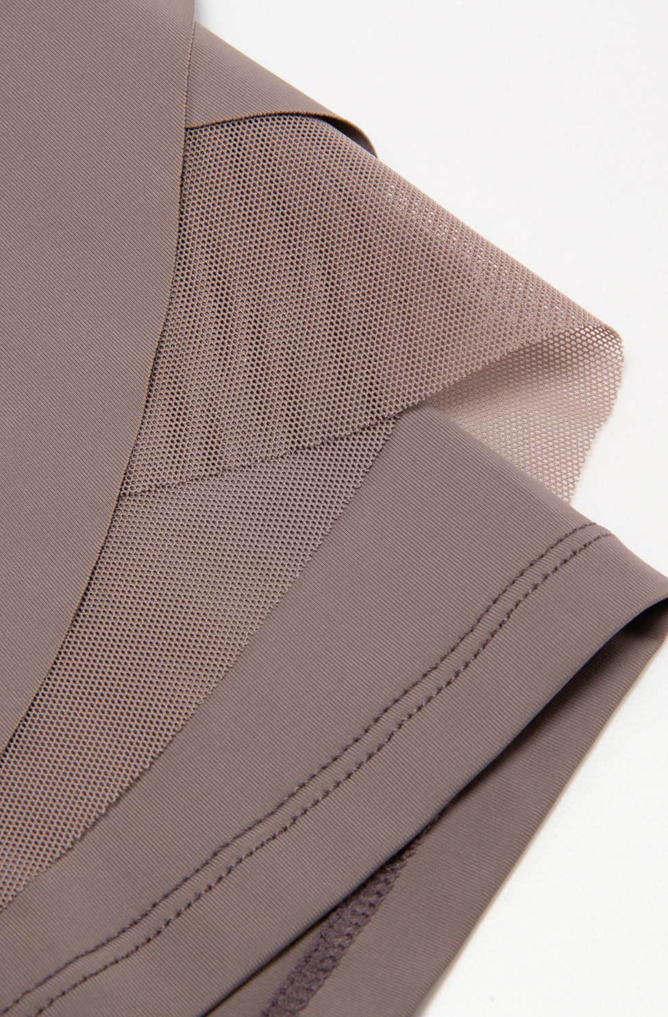 I Have Hope Mesh Trim  Running Short in Taupe 6