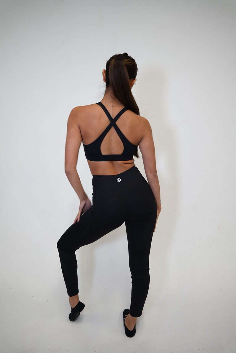 My Dreams Come True Black Sexy Sleek Leggings alt