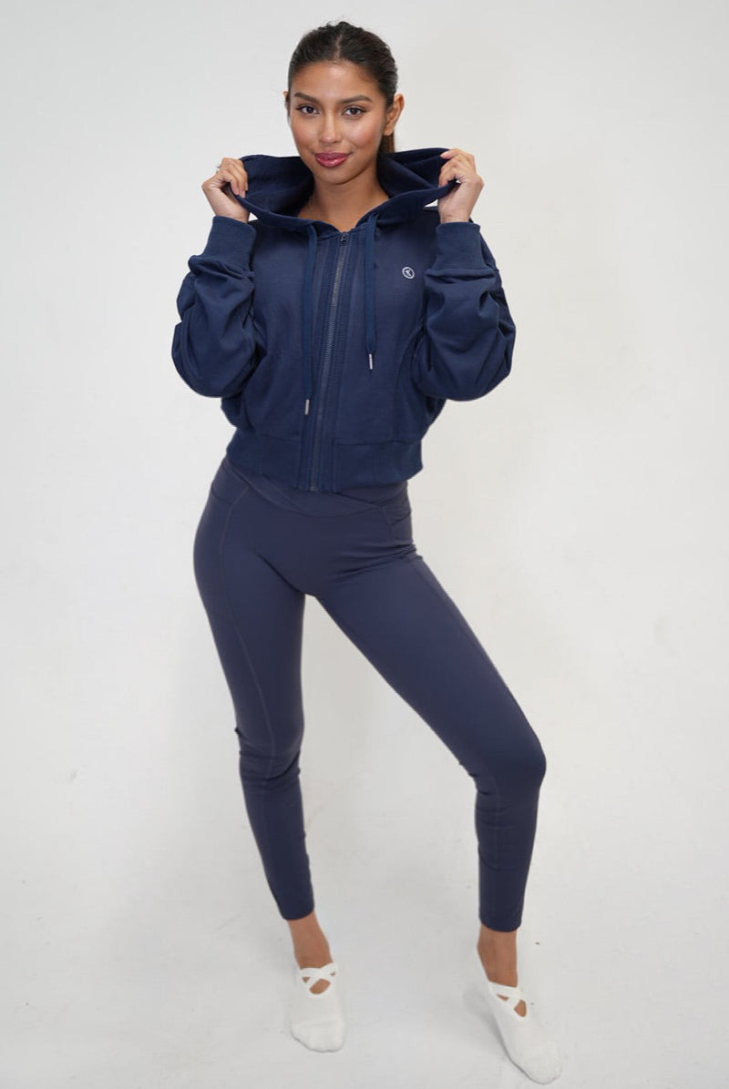 My Dreams Come True Navy Blue On The Go Jacket