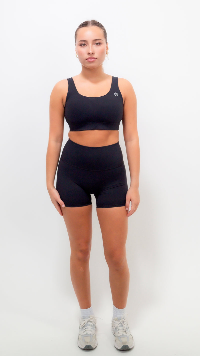 I Am Beautifully Radiant Quick-Dry Butter Black Short alt