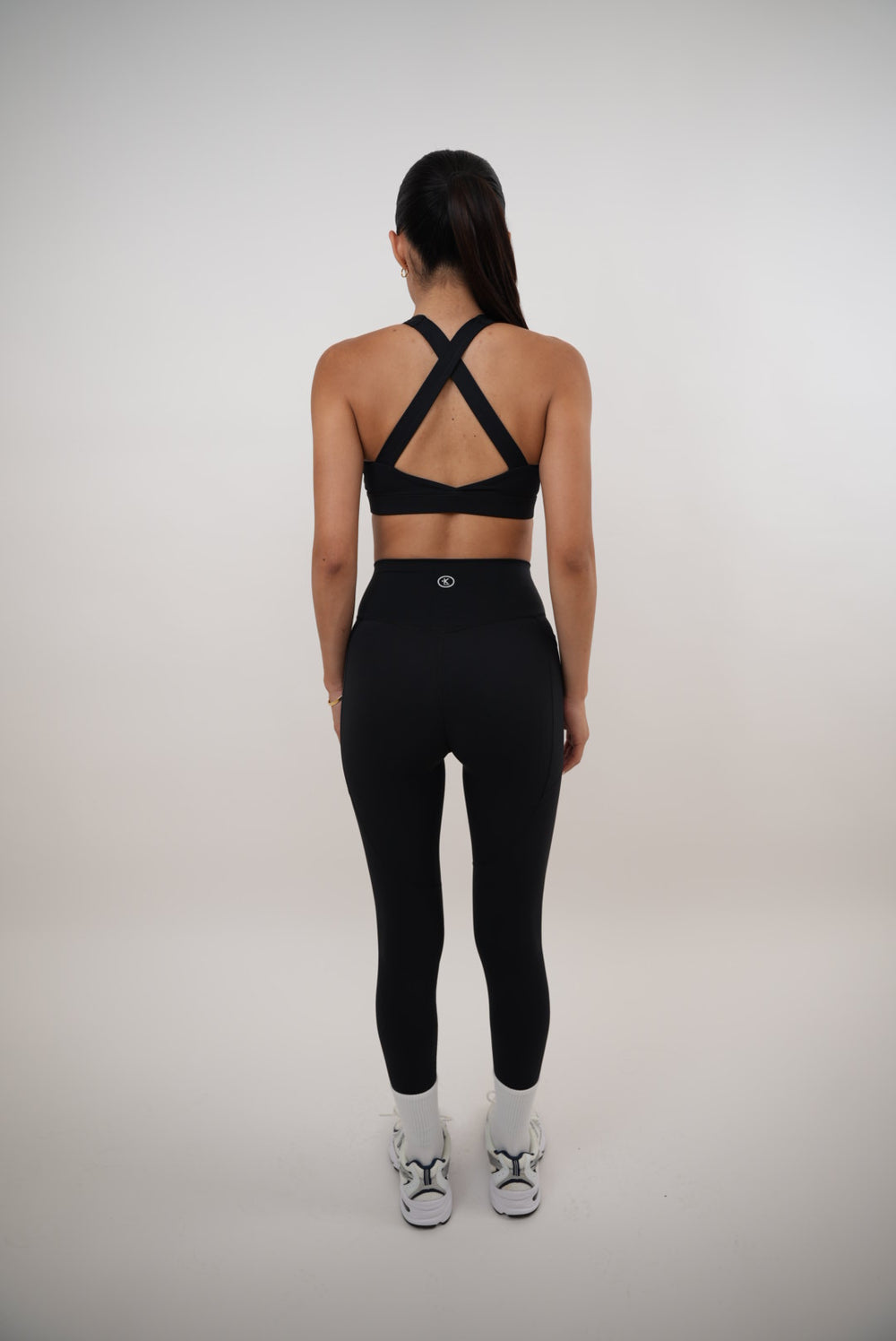 I Am Glowing Black Quick Dry Butter Soft Legging 3