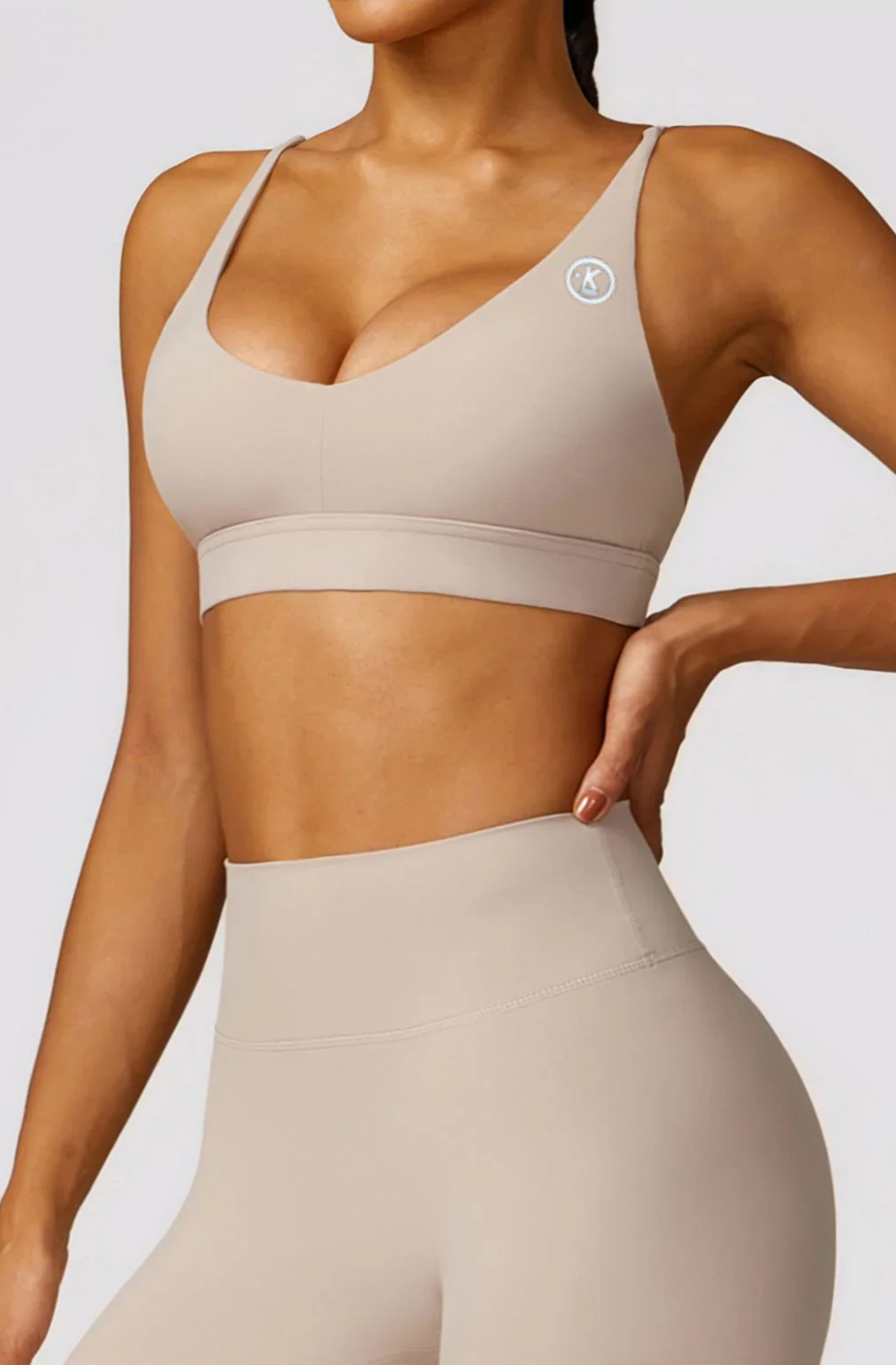 I Am Healthy Quick-Dry Butter Beige Bra 3