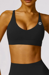 I Am Healthy Quick-Dry Butter Black Bra