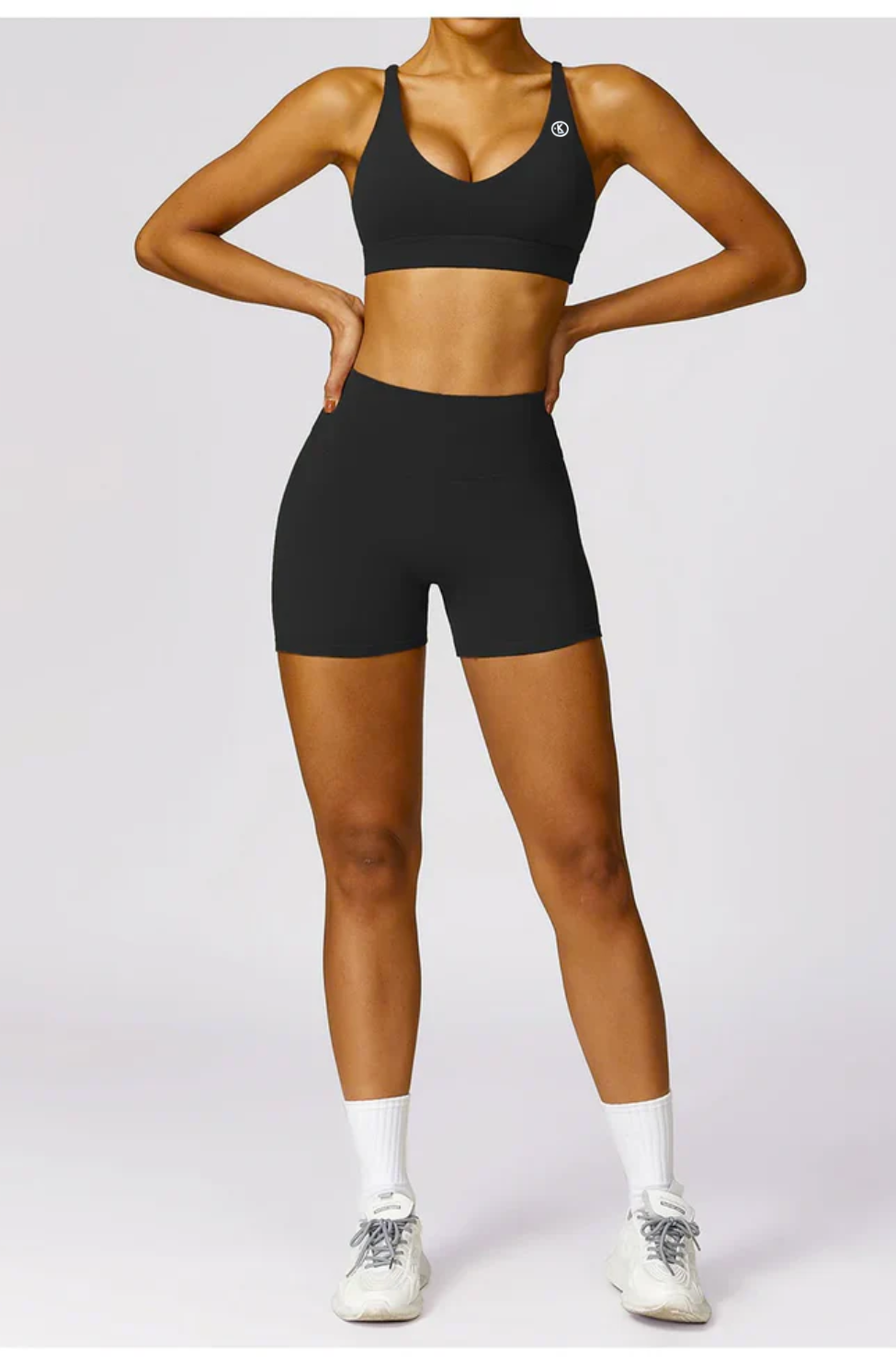 I Am Healthy Quick-Dry Butter Black Short 1