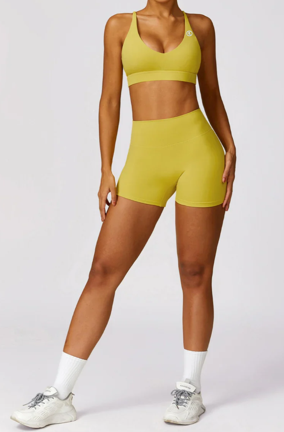 I Am Healthy Quick-Dry Butter Yellow Short 6