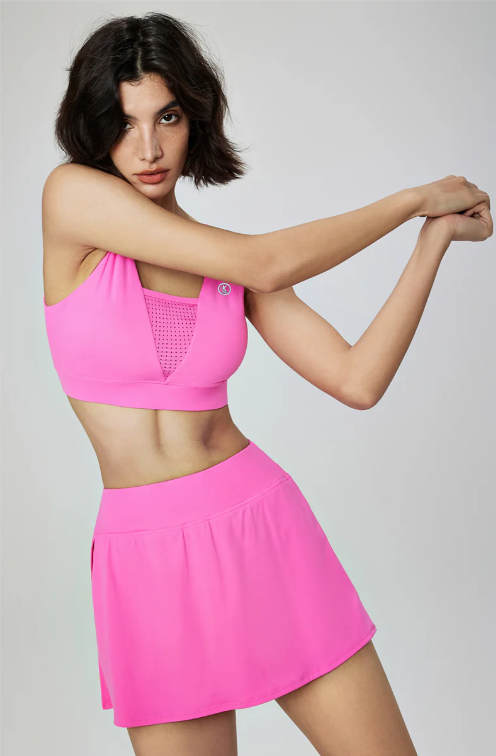 I Am Unstoppable Quick-Dry Butter Pink Bra