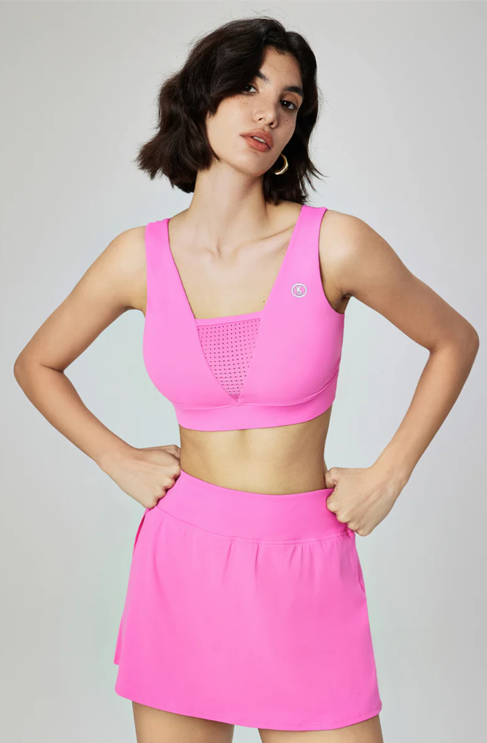 I Am Unstoppable Quick-Dry Butter Pink Bra