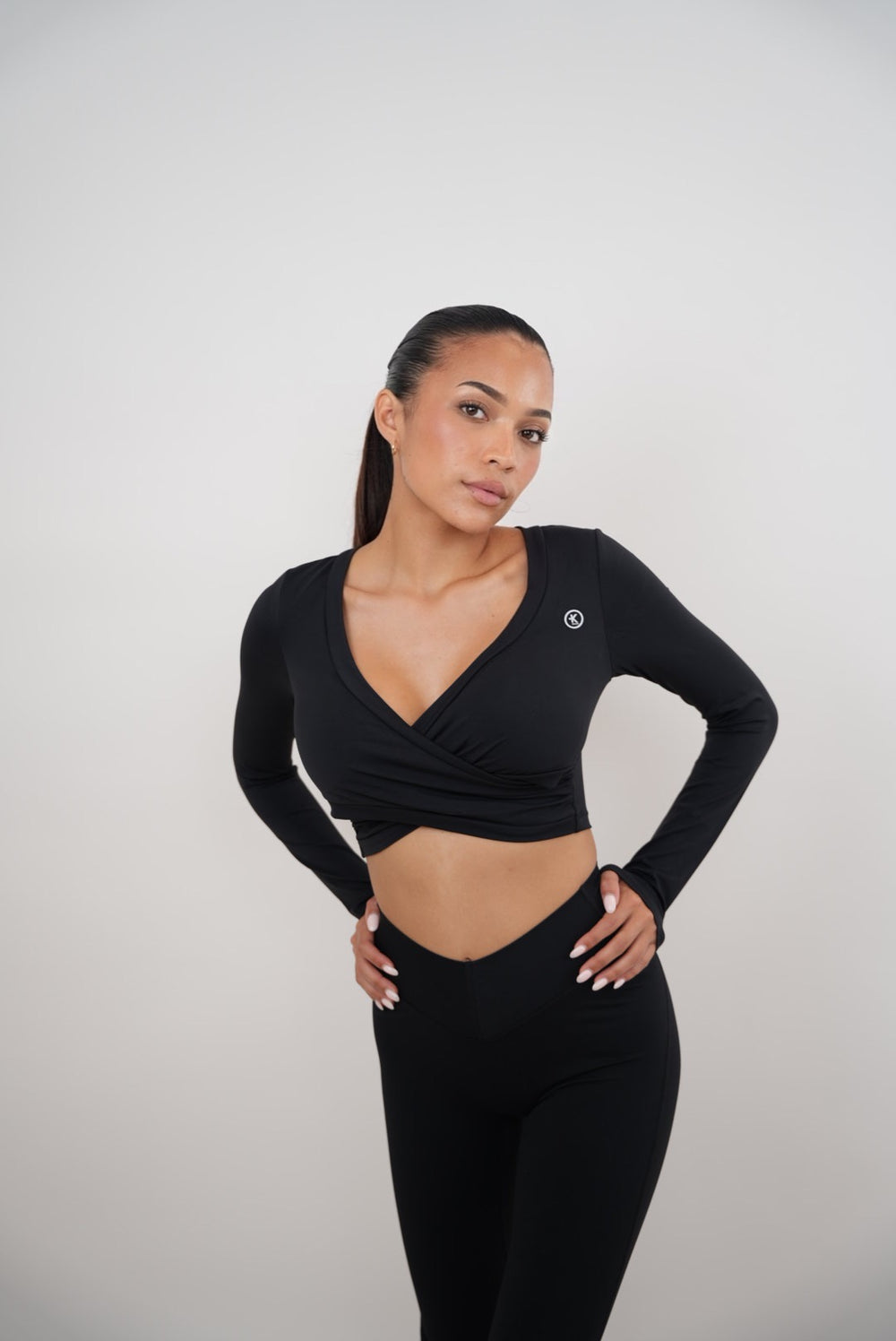 I Am Present Black Elegant Top 5