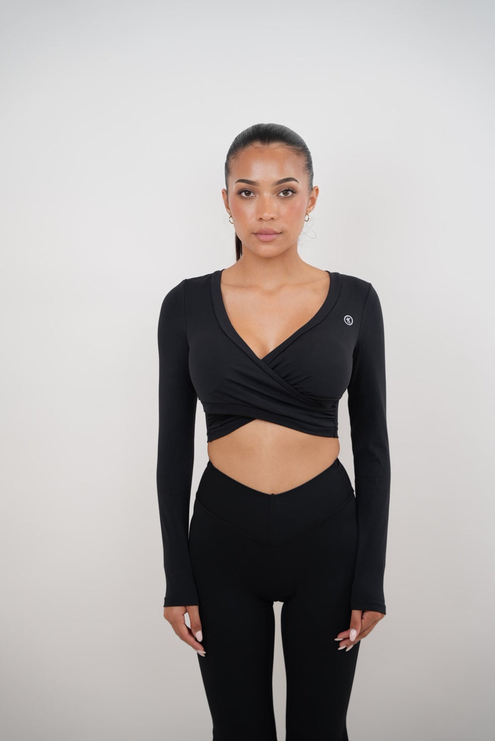 I Am Present Black Elegant Top 3