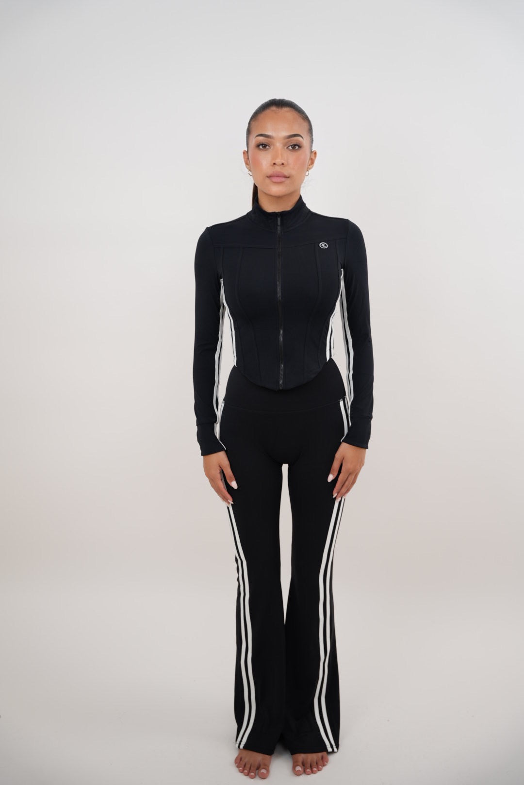 I Am Motivated Black Flare Pant 4