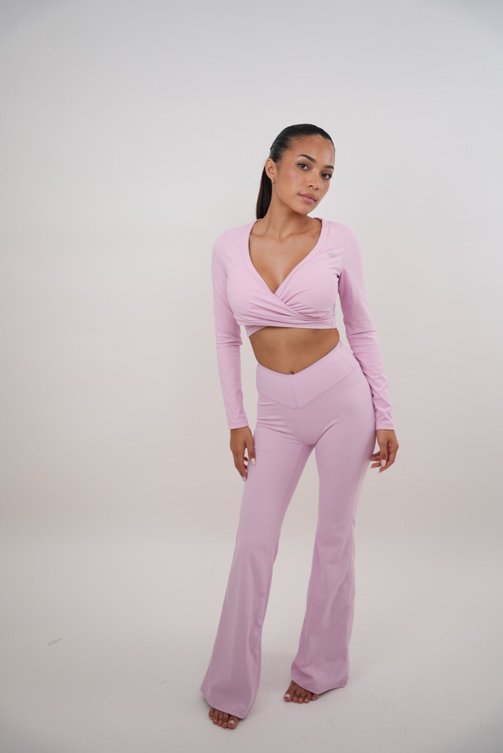 I Am Present Pink Elegant Top 4