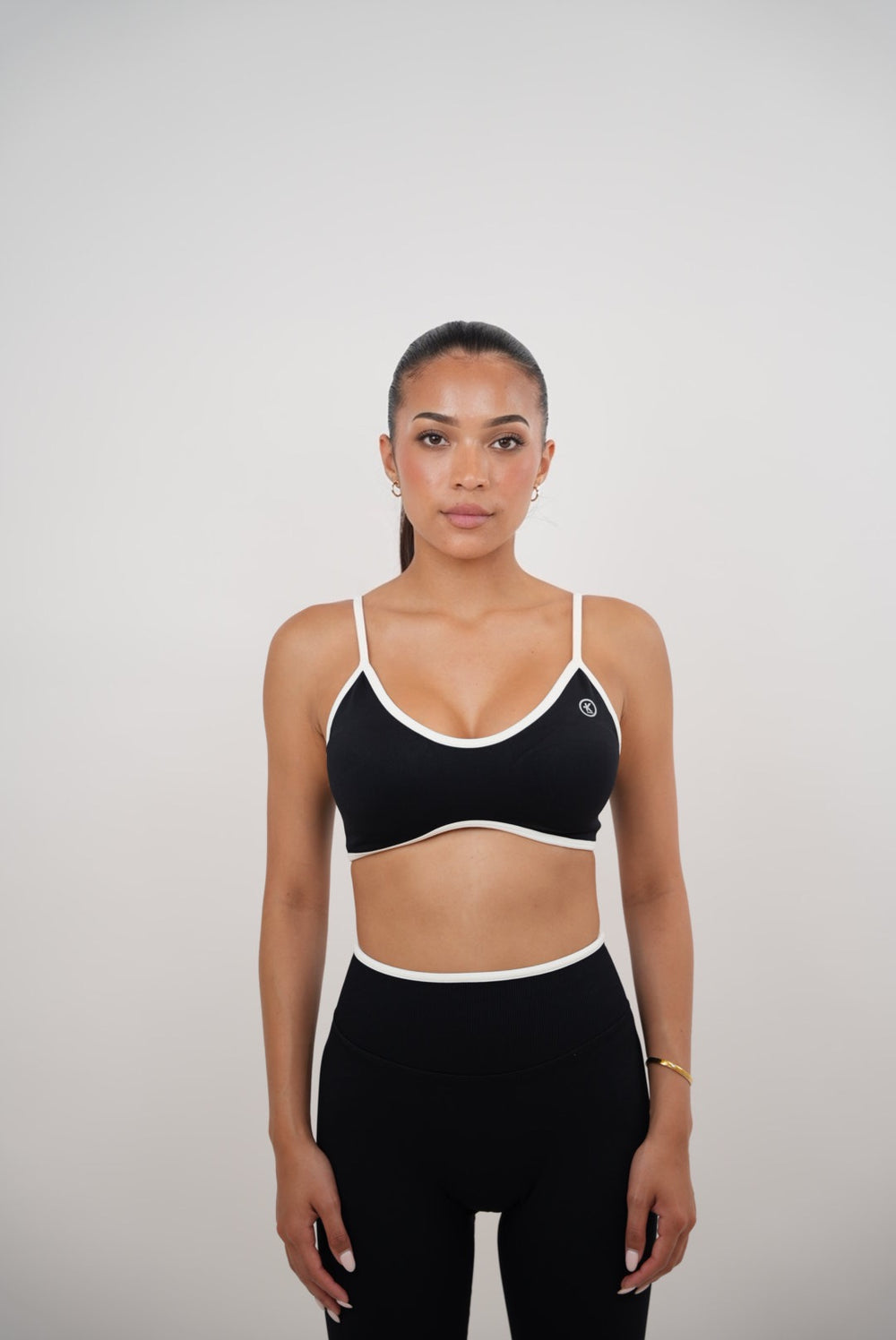 Passion is Power Black Sports Bra 3