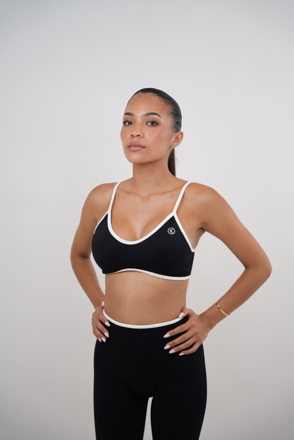 Passion is Power Black Sports Bra 4