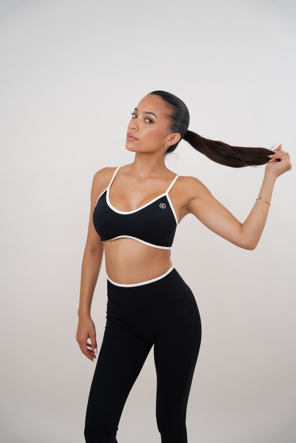 Passion is Power Black Sports Bra 5