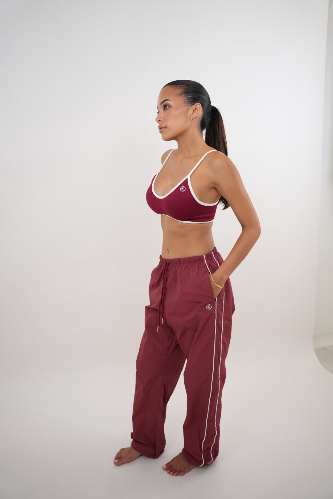 I Accept Change with Grace Red Versatile Relaxed Fit Pant 11