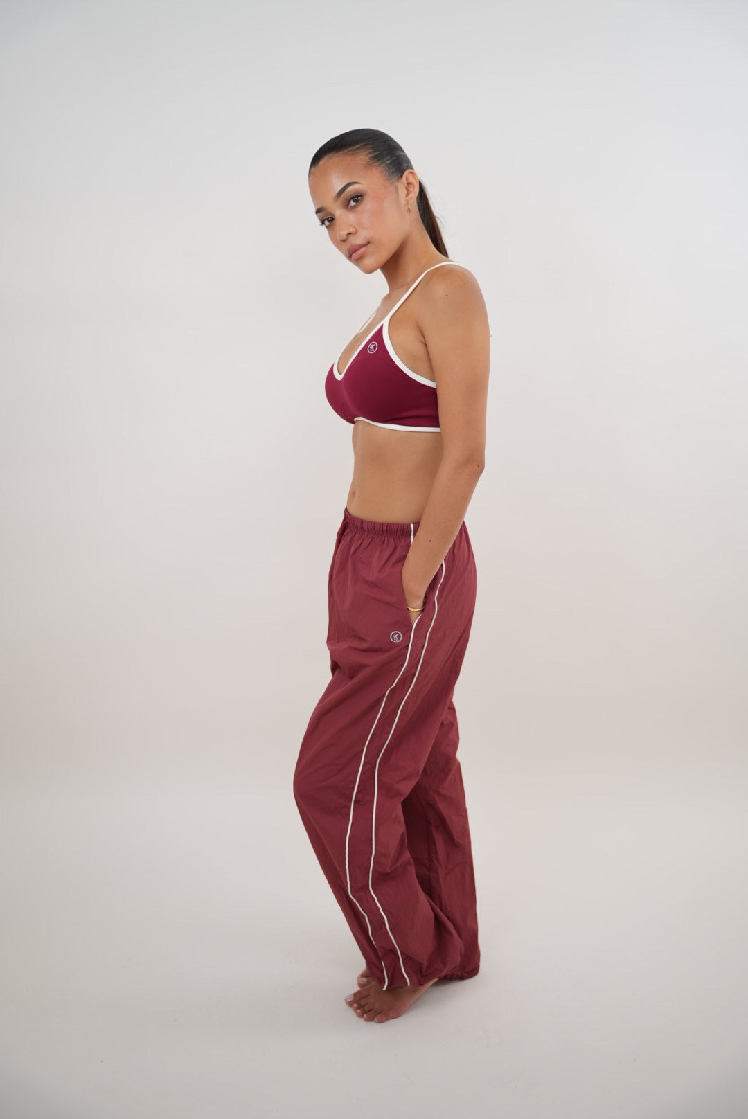 I Accept Change with Grace Red Versatile Relaxed Fit Pant 3