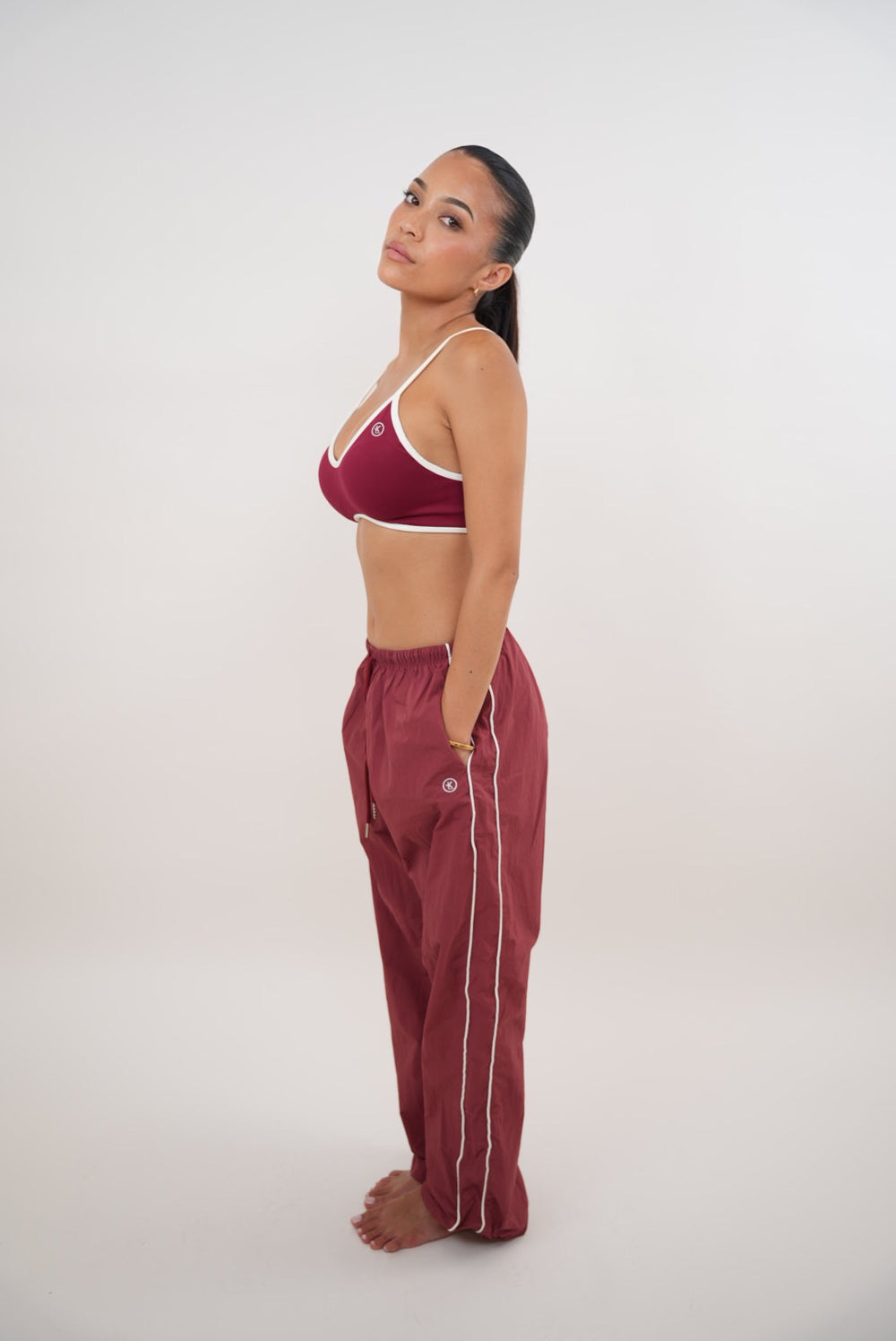 I Accept Change with Grace Red Versatile Relaxed Fit Pant 4