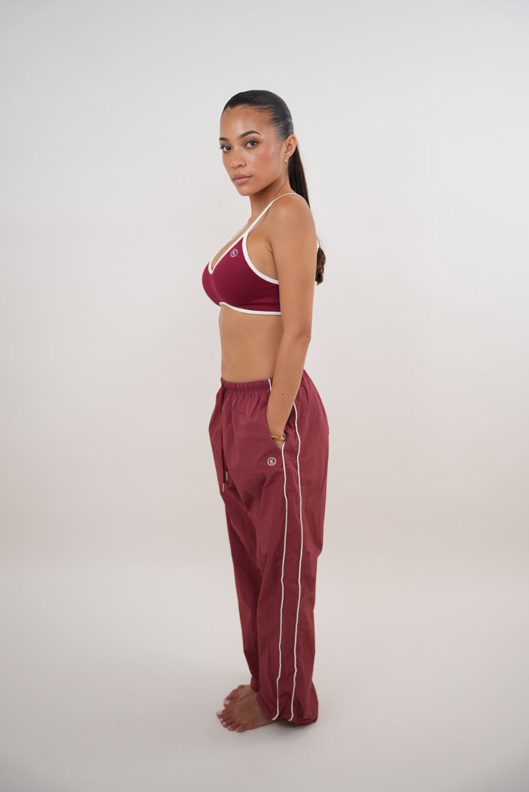 I Accept Change with Grace Red Versatile Relaxed Fit Pant 5