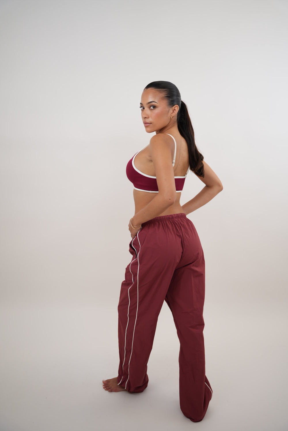 I Accept Change with Grace Red Versatile Relaxed Fit Pant 6